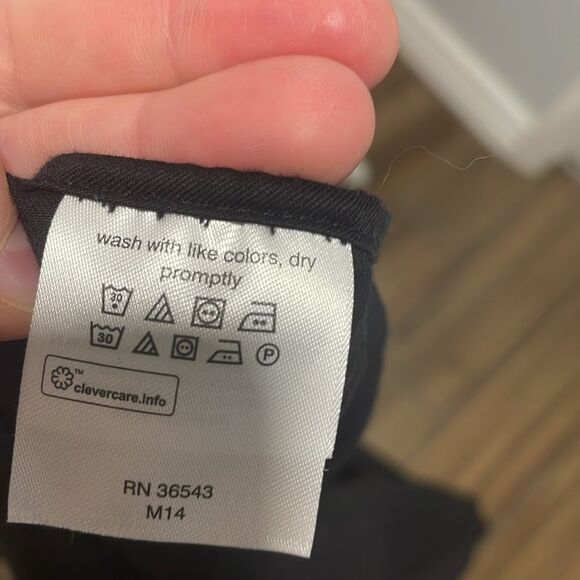 Calvin Klein Black Infinite Wrinkle Free Slim Fit Button Down Shirt XL 17 32/33 - Picture 6 of 7